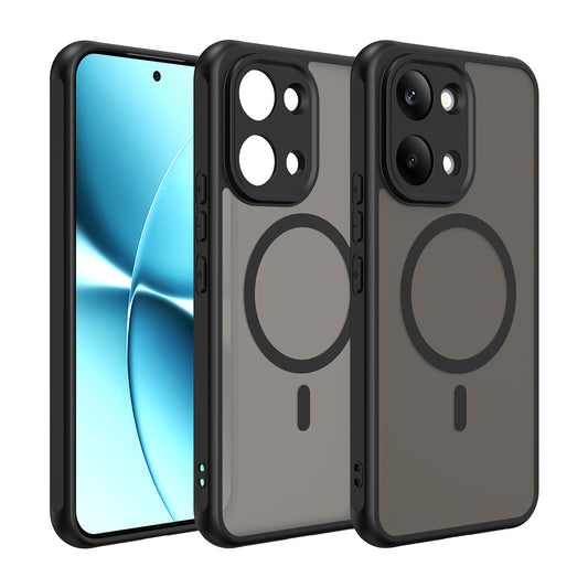 Θήκη MagSafe για Xiaomi Poco X8 Pro Max, Techsuit, HaloFrost II, Μαύρο