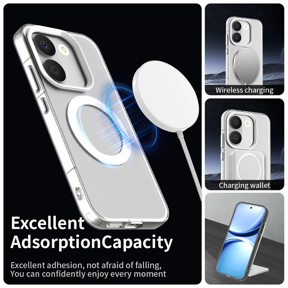 Θήκη MagSafe για Xiaomi Poco X8 Pro, Techsuit, CandyCase, Λευκή
