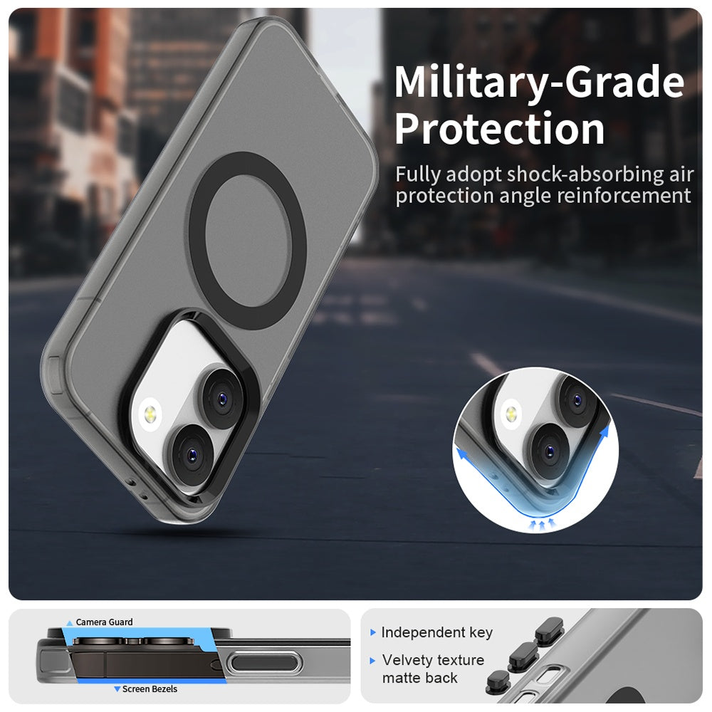 Θήκη MagSafe για Xiaomi Poco X8 Pro, Techsuit, CandyCase, Μαύρο