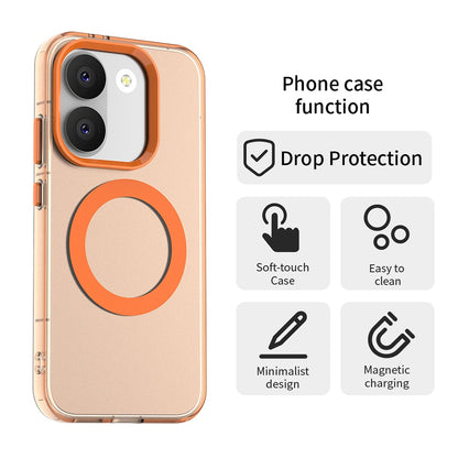Θήκη MagSafe για Xiaomi Poco X8 Pro, Techsuit, CandyCase, Πορτοκαλί