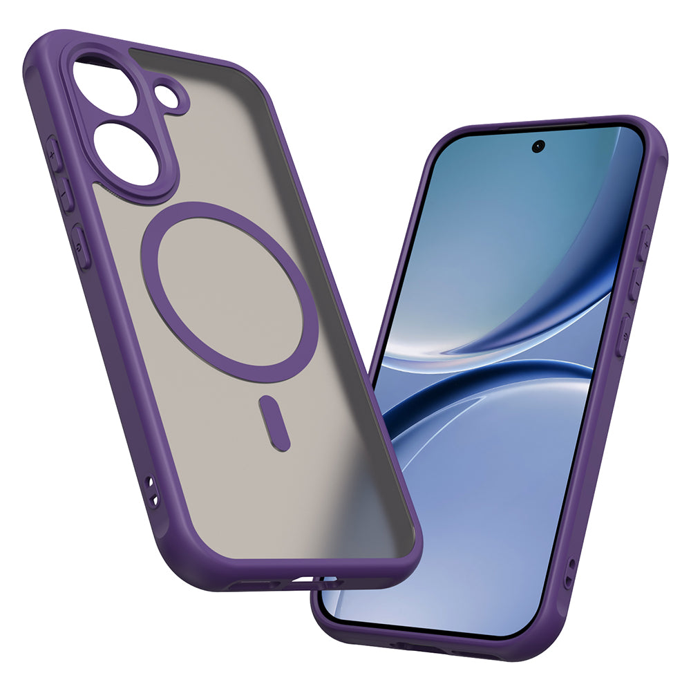 Θήκη MagSafe για Xiaomi Poco X8 Pro, Techsuit, HaloFrost II, Μωβ