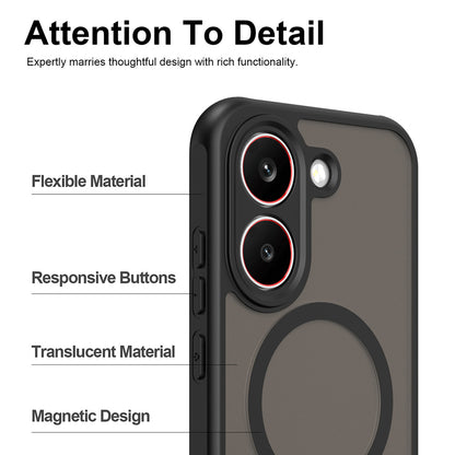 Θήκη MagSafe για Xiaomi Poco X8 Pro, Techsuit, HaloFrost II, Μωβ
