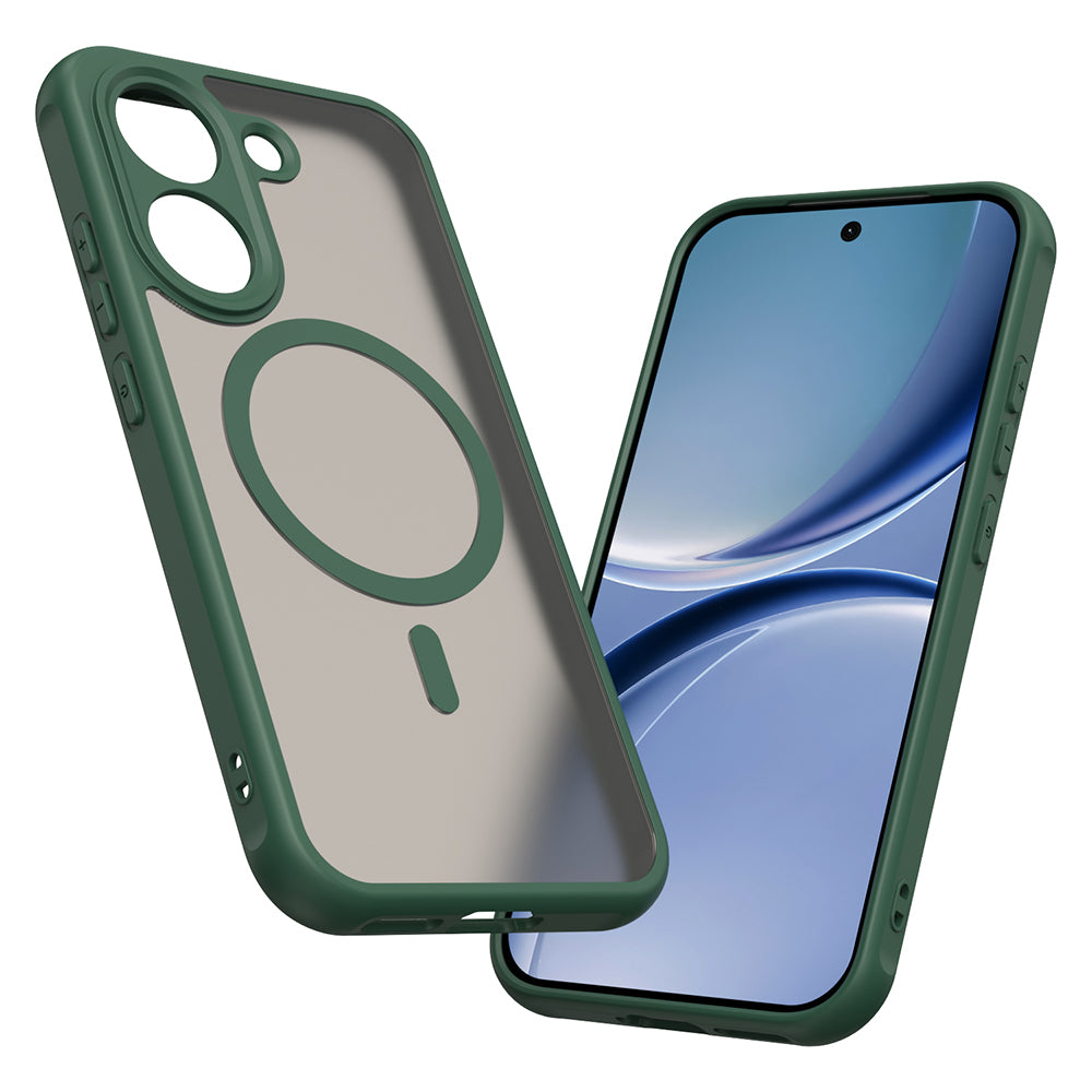 Θήκη MagSafe για Xiaomi Poco X8 Pro, Techsuit, HaloFrost II, Πράσινο