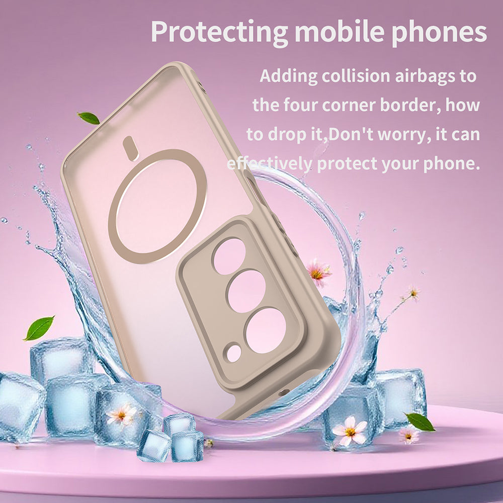 Θήκη MagSafe για Xiaomi Redmi 15 5G / 15 4G, Techsuit, HaloFrost II, Χρυσή