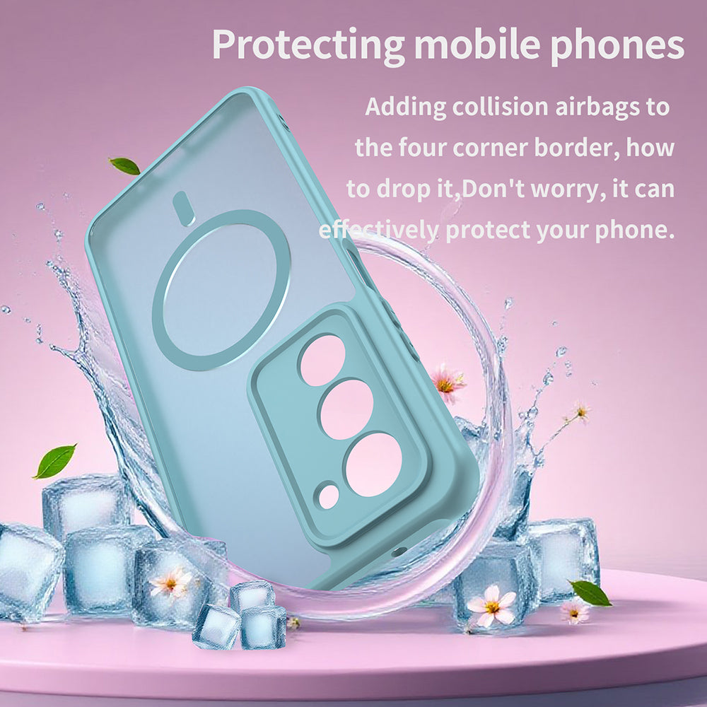 Θήκη MagSafe για Xiaomi Redmi 15 5G / 15 4G, Techsuit, HaloFrost II, Ανοιχτό Πράσινο