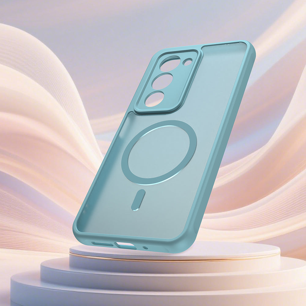 Θήκη MagSafe για Xiaomi Redmi 15 5G / 15 4G, Techsuit, HaloFrost II, Ανοιχτό Πράσινο