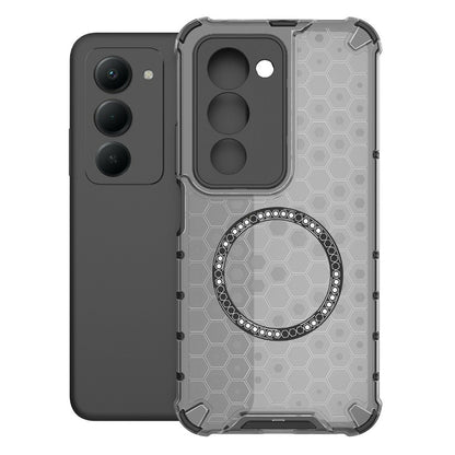 Θήκη MagSafe για Xiaomi Redmi 15 5G / 15 4G, Techsuit, HoneyComb Shield, Μαύρη