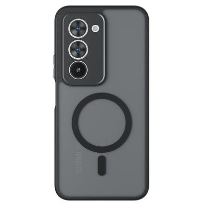 Θήκη MagSafe για Xiaomi Redmi 15 5G / 15 4G, Techsuit, PureFrost, Ματ Μαύρη