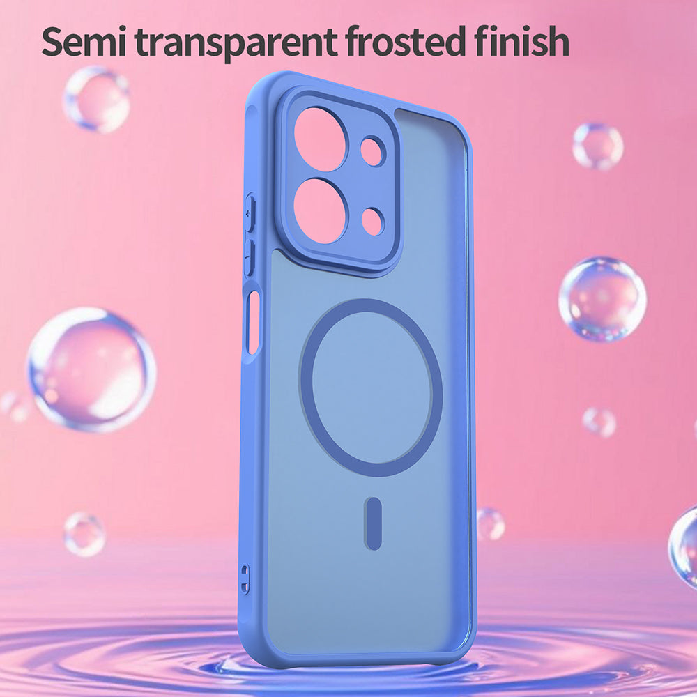 Θήκη MagSafe για Xiaomi Redmi 15C 5G / 15C 4G, Techsuit, HaloFrost II, Μπλε