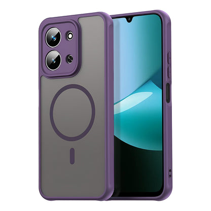 Θήκη MagSafe για Xiaomi Redmi 15C 5G / 15C 4G, Techsuit, HaloFrost II, Μωβ