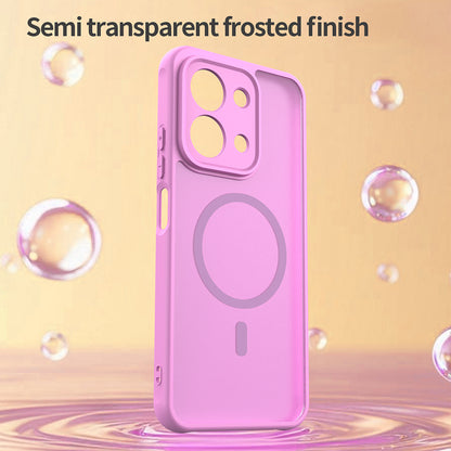 Θήκη MagSafe για Xiaomi Redmi 15C 5G / 15C 4G, Techsuit, HaloFrost II, Ροζ