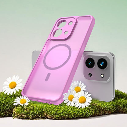 Θήκη MagSafe για Xiaomi Redmi 15C 5G / 15C 4G, Techsuit, HaloFrost II, Ροζ