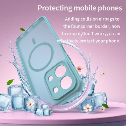 Θήκη MagSafe για Xiaomi Redmi 15C 5G / 15C 4G, Techsuit, HaloFrost II, Ανοιχτό Πράσινο