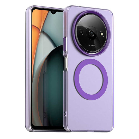 Θήκη MagSafe για Xiaomi Redmi A3x / A3, Techsuit, CandyCase, Μωβ
