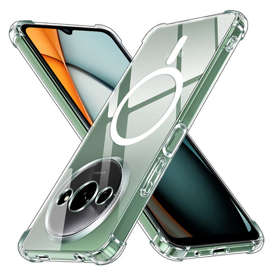 Θήκη MagSafe για Xiaomi Redmi A3x / A3, Techsuit, Αντι-κρούση, Διαφανής