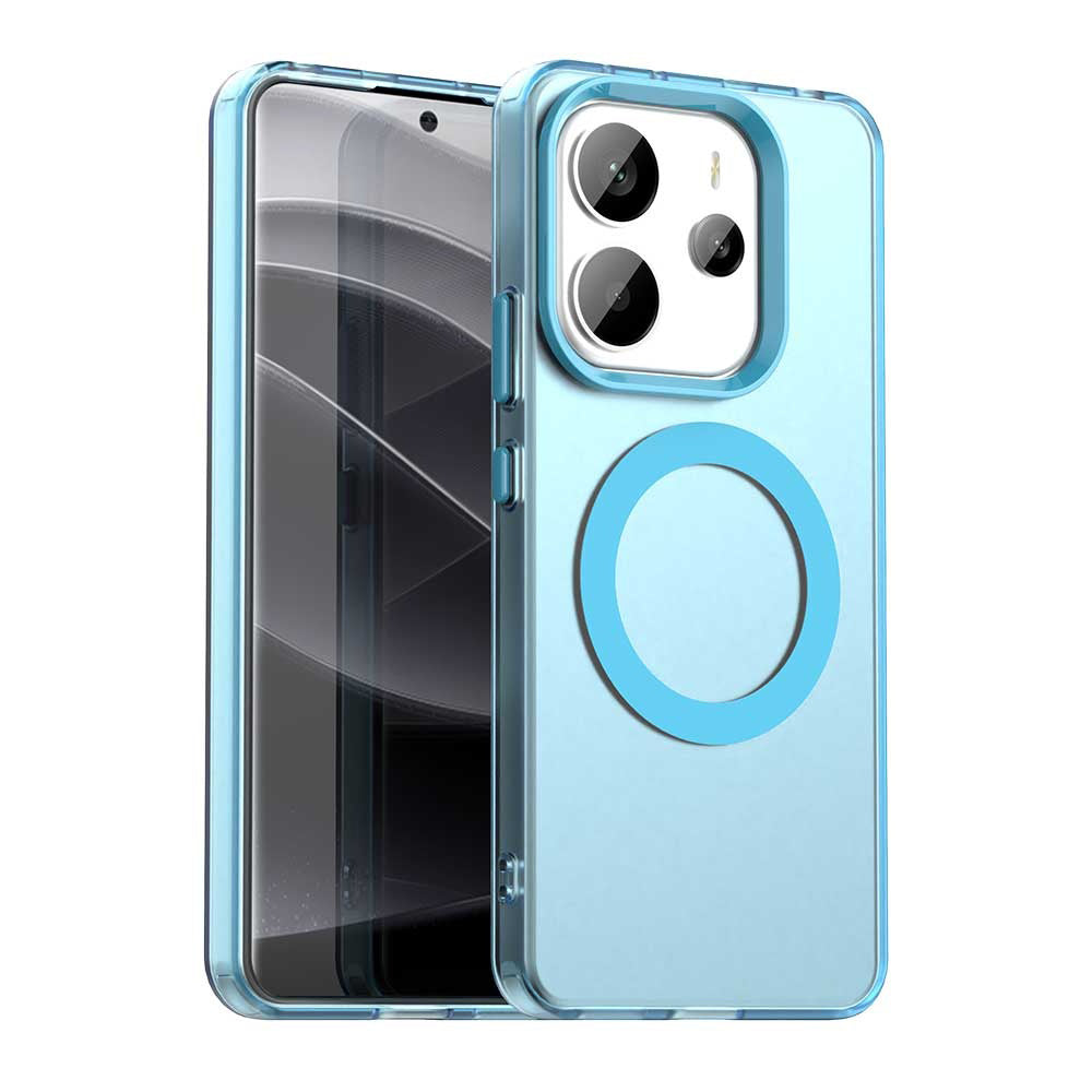 MagSafe Case for Xiaomi Redmi Note 14 4G (Regional), Techsuit, CandyCase, Blue