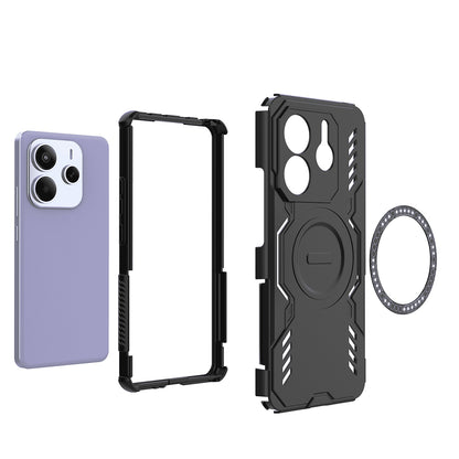 Θήκη MagSafe για Xiaomi Redmi Note 14 5G, Techsuit, ArmorMag, Μπλε