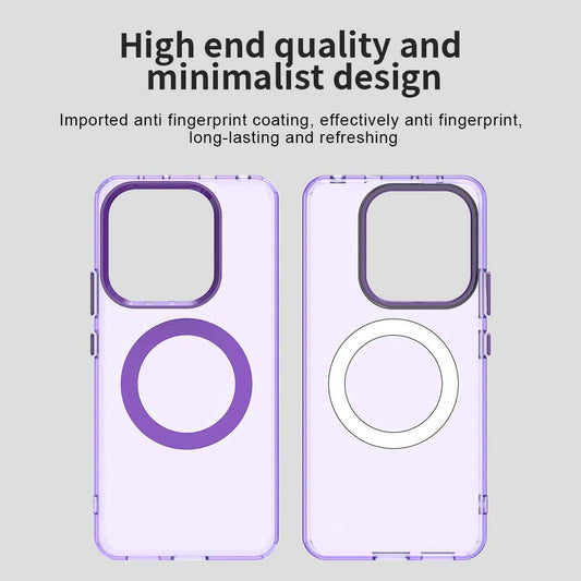 Θήκη MagSafe για Xiaomi Redmi Note 14 5G, Techsuit, CandyCase, Μωβ
