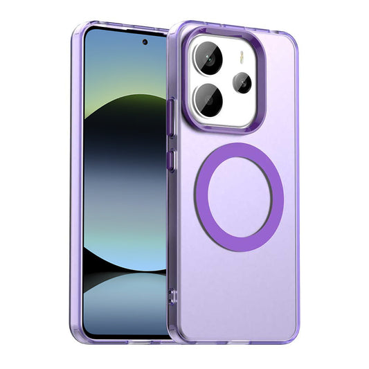 Θήκη MagSafe για Xiaomi Redmi Note 14 5G, Techsuit, CandyCase, Μωβ