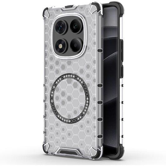 Θήκη MagSafe για Xiaomi Redmi Note 14 Pro 4G, Techsuit, HoneyComb Shield, Λευκό