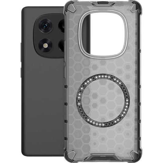 Θήκη MagSafe για Xiaomi Redmi Note 14 Pro 4G, Techsuit, HoneyComb Shield, Μαύρη