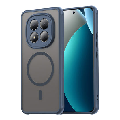Θήκη MagSafe για Xiaomi Redmi Note 15 Pro 4G, Techsuit, HaloFrost II, Μπλε Ναυτικό