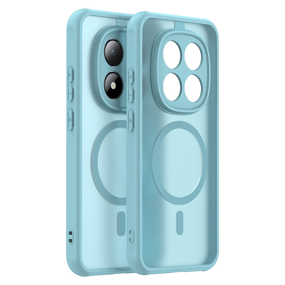 Θήκη MagSafe για Xiaomi Redmi Note 15 Pro 5G, Techsuit, HaloFrost II, Ανοιχτό Πράσινο