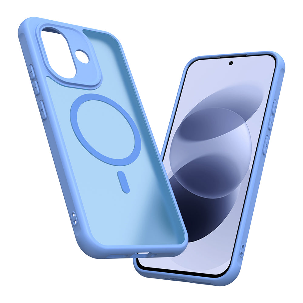 Θήκη MagSafe για Xiaomi Redmi Note 17 4G / Note 17 5G, Techsuit, HaloFrost II, Μπλε