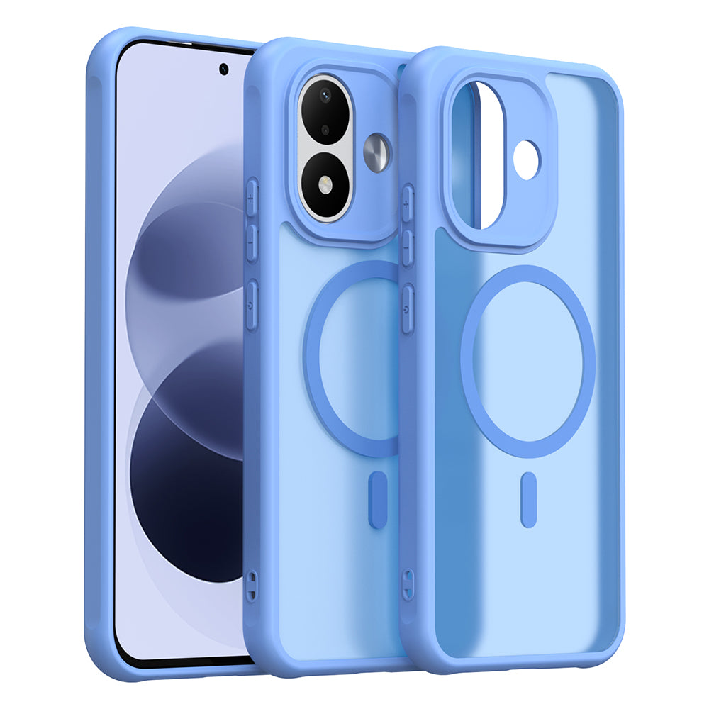 Θήκη MagSafe για Xiaomi Redmi Note 17 4G / Note 17 5G, Techsuit, HaloFrost II, Μπλε