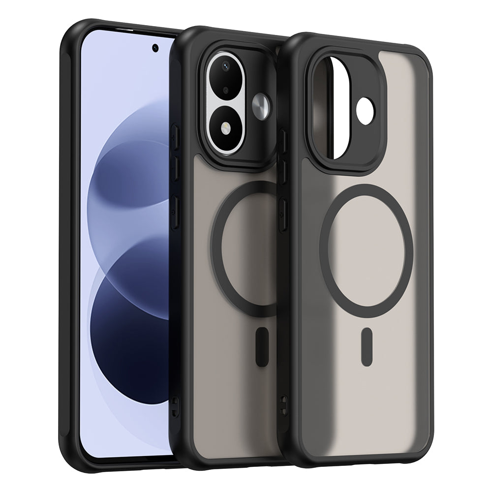 Θήκη MagSafe για Xiaomi Redmi Note 17 4G / Note 17 5G, Techsuit, HaloFrost II, Μαύρη