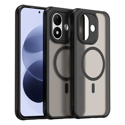 Θήκη MagSafe για Xiaomi Redmi Note 17 4G / Note 17 5G, Techsuit, HaloFrost II, Μαύρη