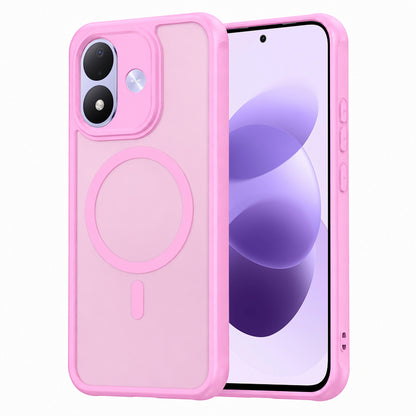 Θήκη MagSafe για Xiaomi Redmi Note 17 4G / Note 17 5G, Techsuit, HaloFrost II, Ροζ