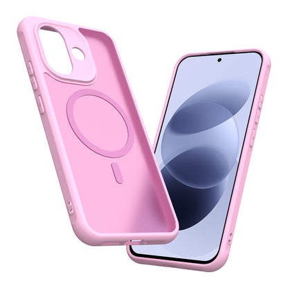 Θήκη MagSafe για Xiaomi Redmi Note 17 4G / Note 17 5G, Techsuit, HaloFrost II, Ροζ