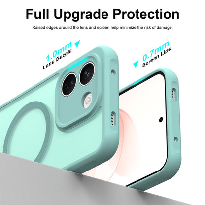 Θήκη MagSafe για Xiaomi Redmi Note 17 4G / Note 17 5G, Techsuit, HaloFrost II, Ανοιχτό Πράσινο