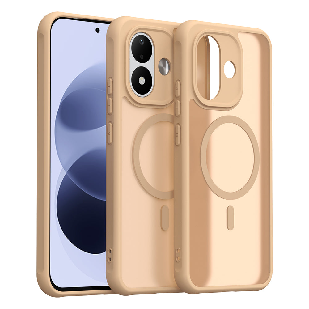 Θήκη MagSafe για Xiaomi Redmi Note 17 Pro, Techsuit, HaloFrost II, Χρυσή