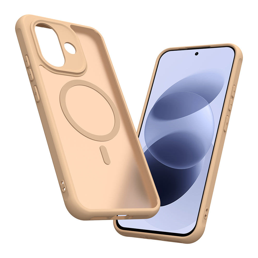 Θήκη MagSafe για Xiaomi Redmi Note 17 Pro, Techsuit, HaloFrost II, Χρυσή