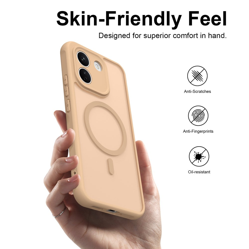 Θήκη MagSafe για Xiaomi Redmi Note 17 Pro, Techsuit, HaloFrost II, Χρυσή