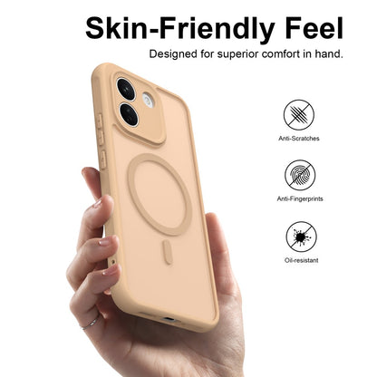 Θήκη MagSafe για Xiaomi Redmi Note 17 Pro, Techsuit, HaloFrost II, Χρυσή