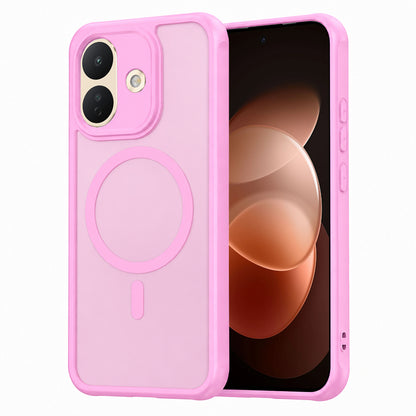 Θήκη MagSafe για Xiaomi Redmi Note 17 Pro, Techsuit, HaloFrost II, Ροζ