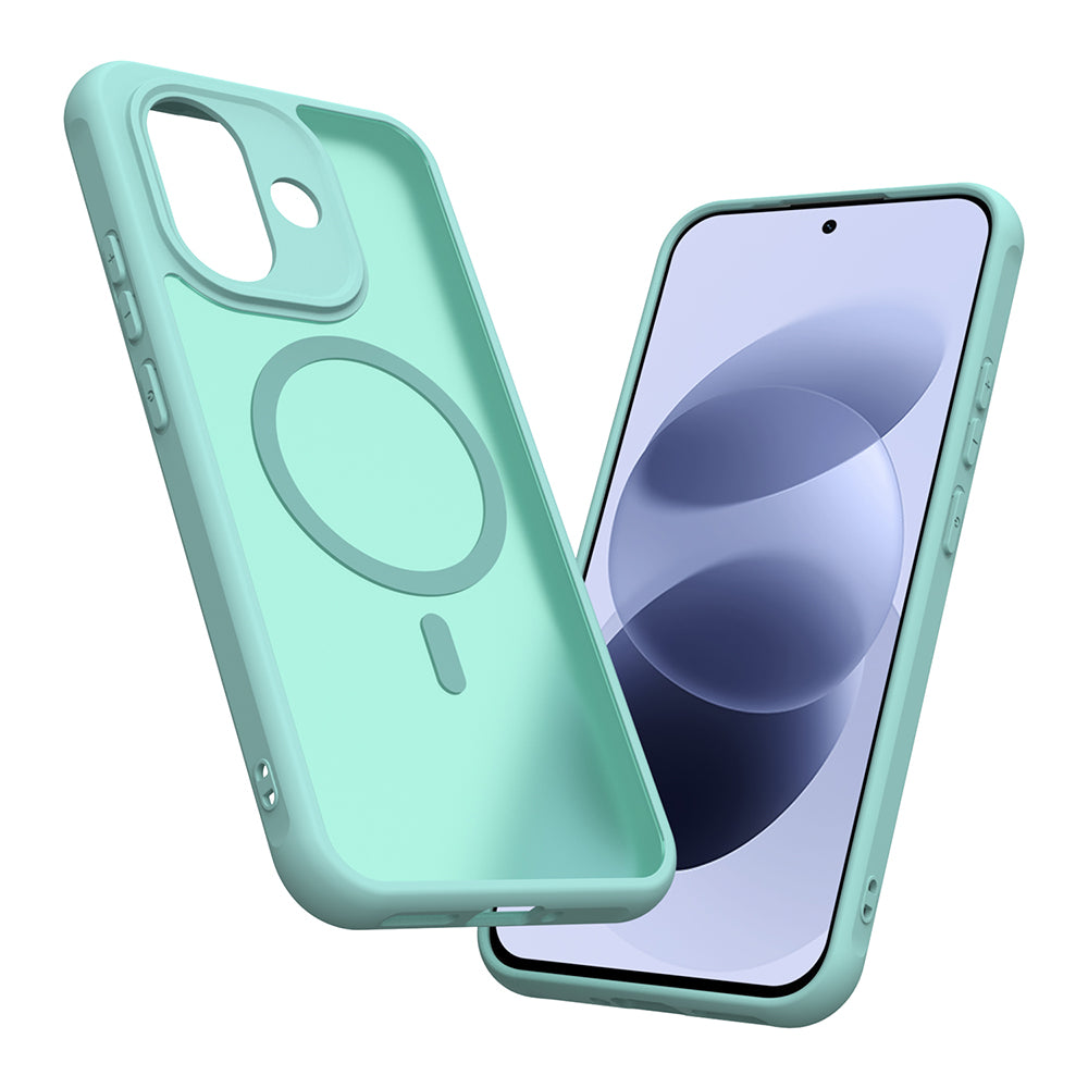Θήκη MagSafe για Xiaomi Redmi Note 17 Pro, Techsuit, HaloFrost II, Ανοιχτό Πράσινο