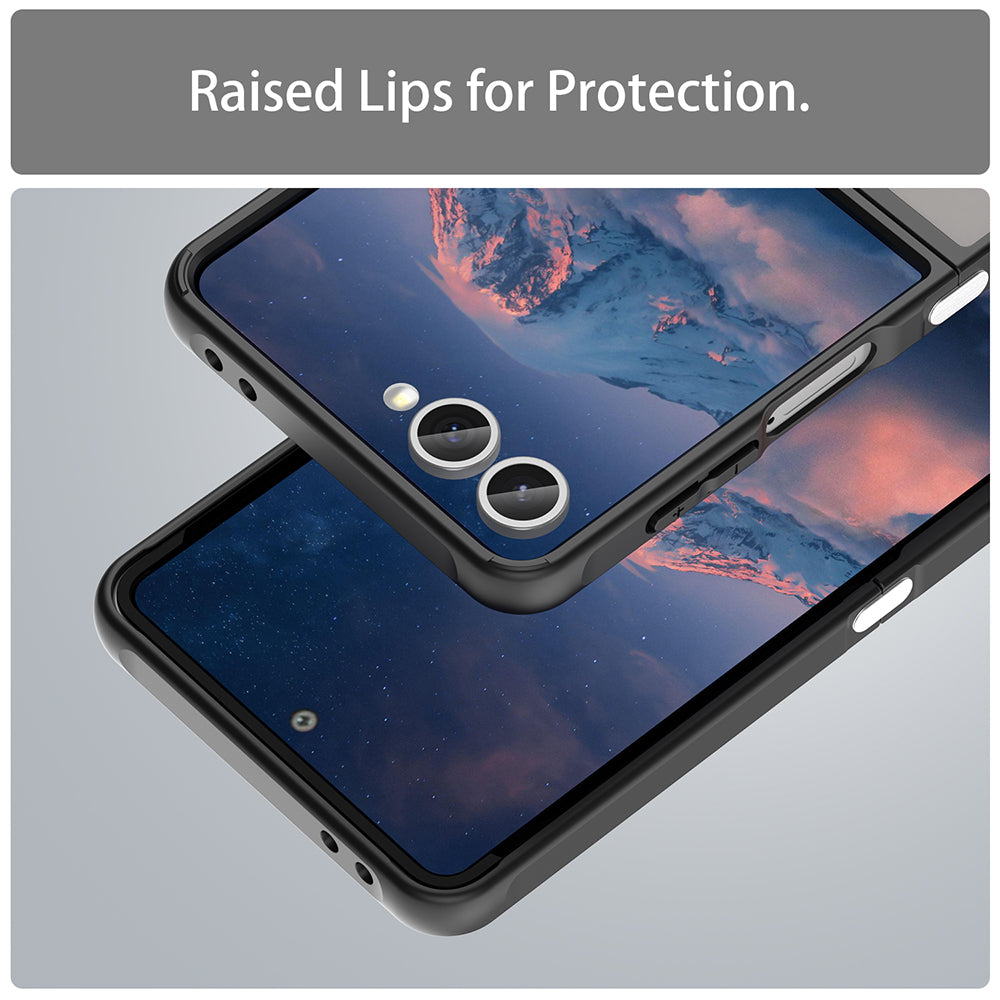 Θήκη MagSafe για Samsung Galaxy Z Flip7 F766, Techsuit, HaloFrost II, Μαύρο