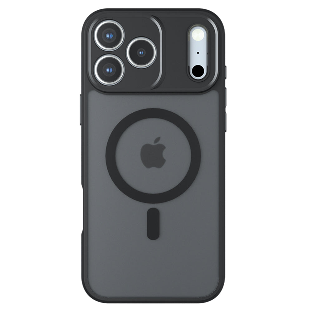 Θήκη MagSafe για Apple iPhone 17 Pro Max, Techsuit, PureFrost, Μαύρη