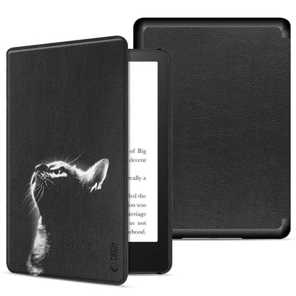 Θήκη για Amazon Kindle Paperwhite 6inch, Tech-Protect, SmartCase Cat, Μαύρο