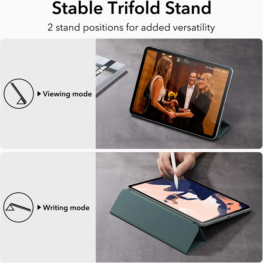 Θήκη για Apple iPad (2025) / (2022), ESR, Rebound, Πράσινο Σατέν