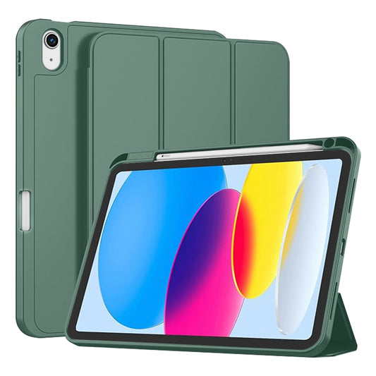 Θήκη για Apple iPad (2025) / (2022), Techsuit, Flex Trifold, Πράσινο