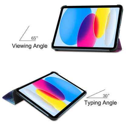 Θήκη για Apple iPad (2025) / (2022), Techsuit, FoldPro Galaxy, Πολύχρωμο