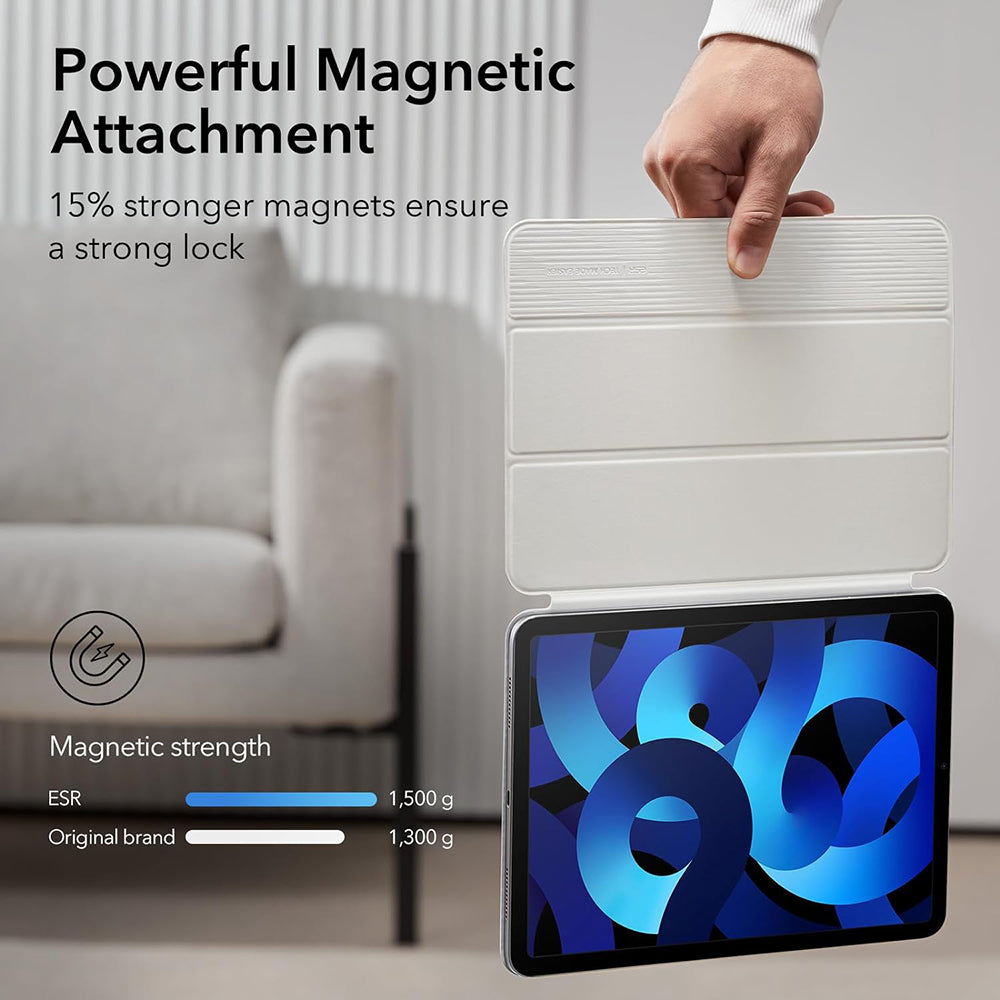 Case for Apple iPad Air 11 (2024) / Air (2022) / Air (2020) / Pro 11 (2018), ESR, Rebound, White