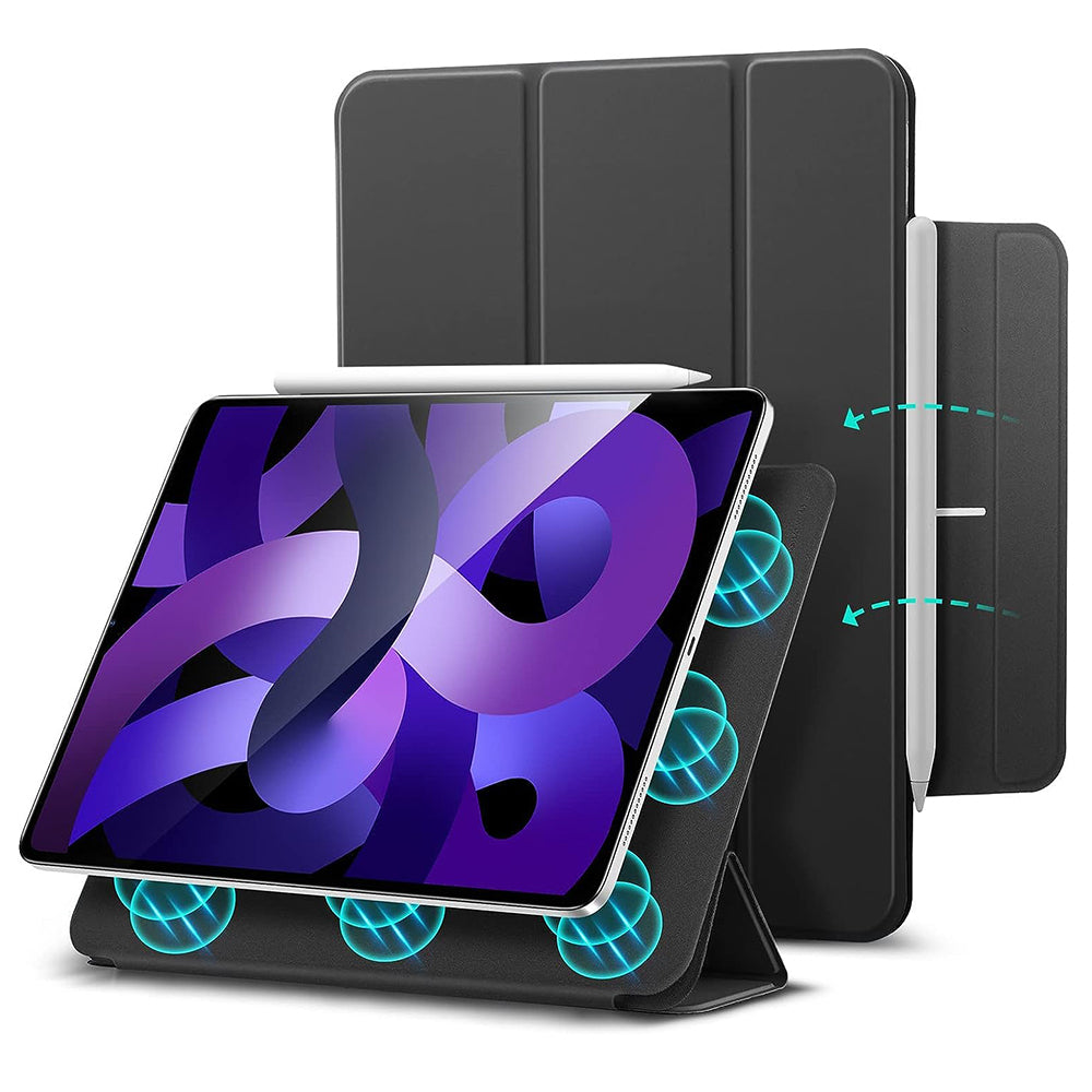 Θήκη για Apple iPad Air 11 (2024) / Air (2022) / Air (2020) / Pro 11 (2018), ESR, Rebound, Μαύρη