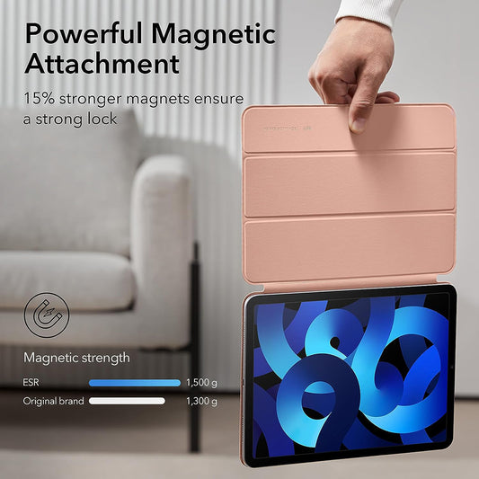 Θήκη για Apple iPad Air 11 (2024) / Air (2022) / Air (2020) / Pro 11 (2018), ESR, Rebound, Ροζ