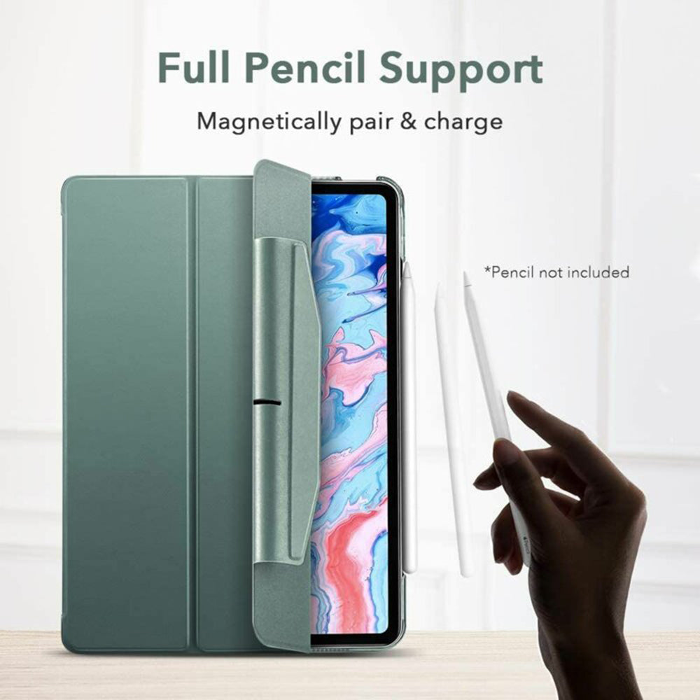 Case for Apple iPad Air 11 (2025) / Air 11 (2024) / Air (2022) / Air (2020), ESR, Ascend Trifold, Satin Green